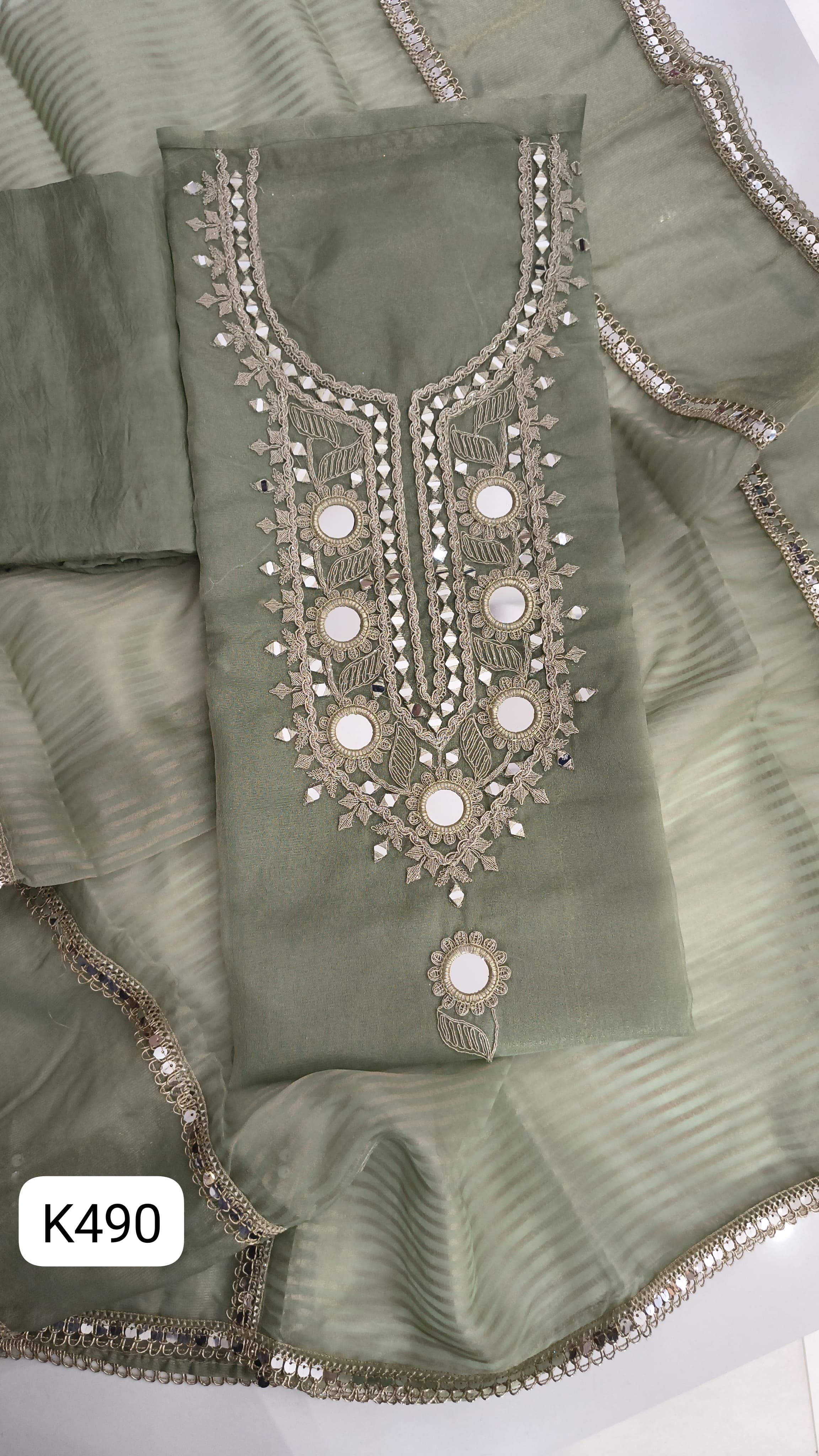 Soft diamond silk party wear suits 