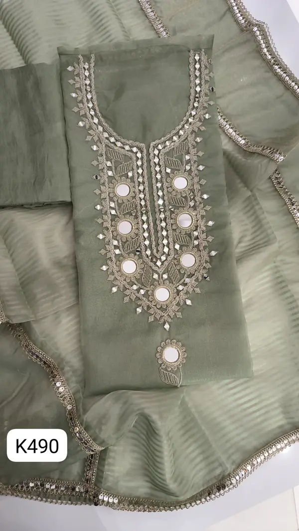 Soft diamond silk party wear suits 