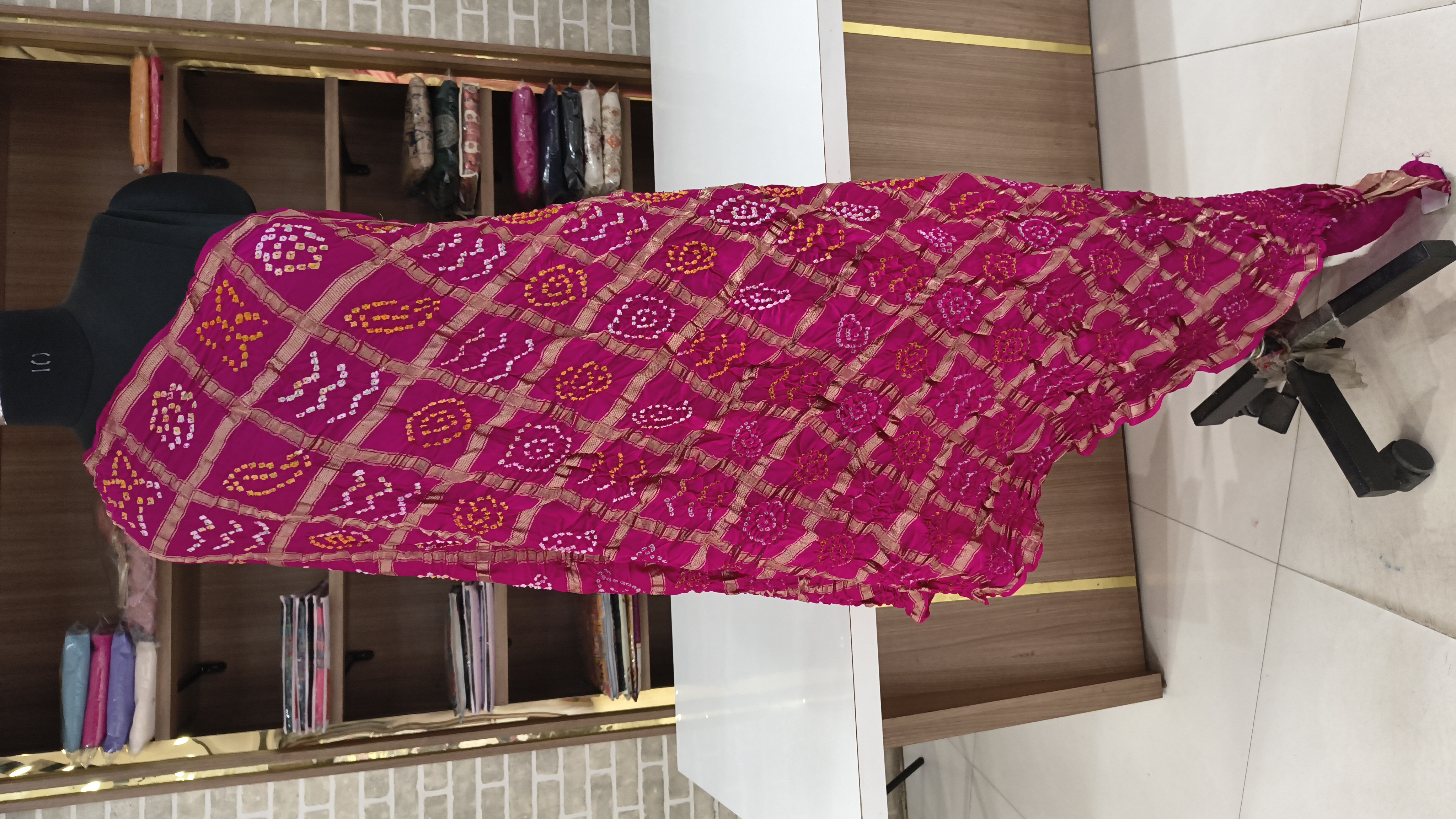 Gajji silk modal dupata