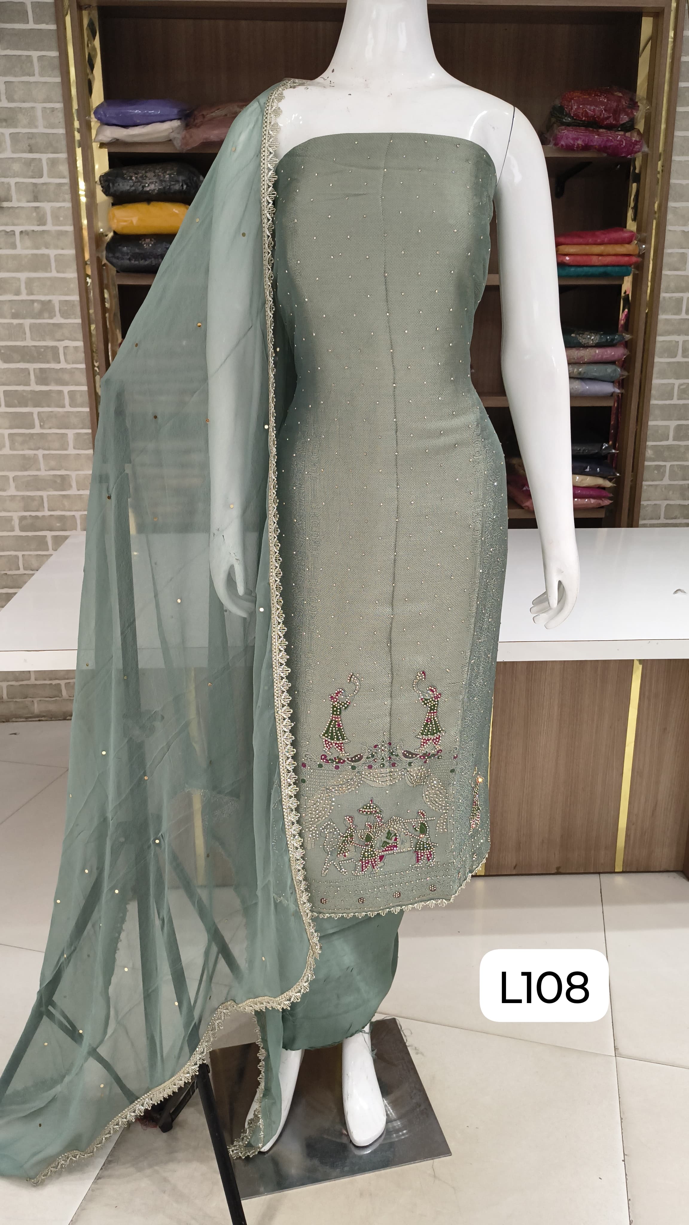 Soft silk beautiful party wear suits