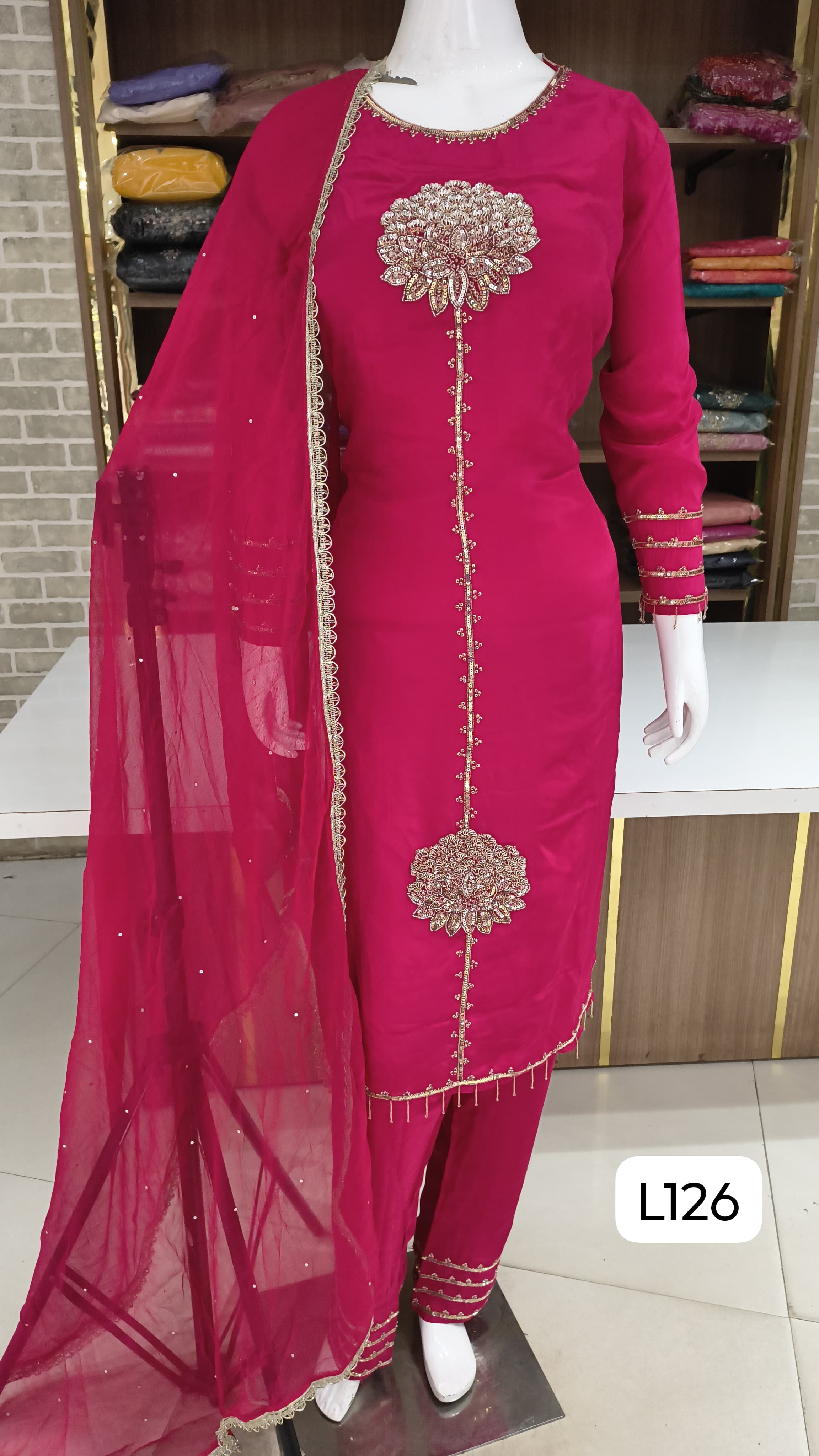 Ready to wear party wear suits