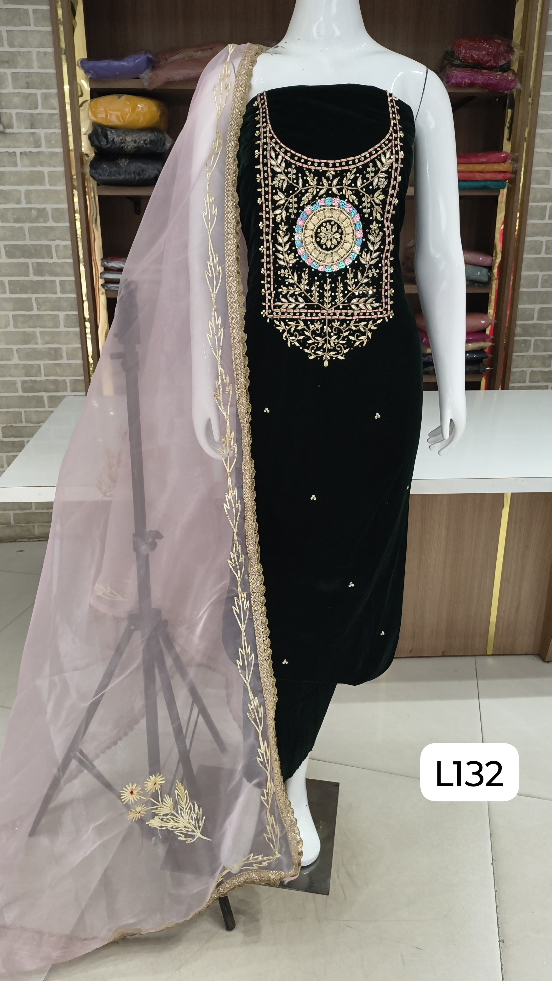 Velvet party wear suits