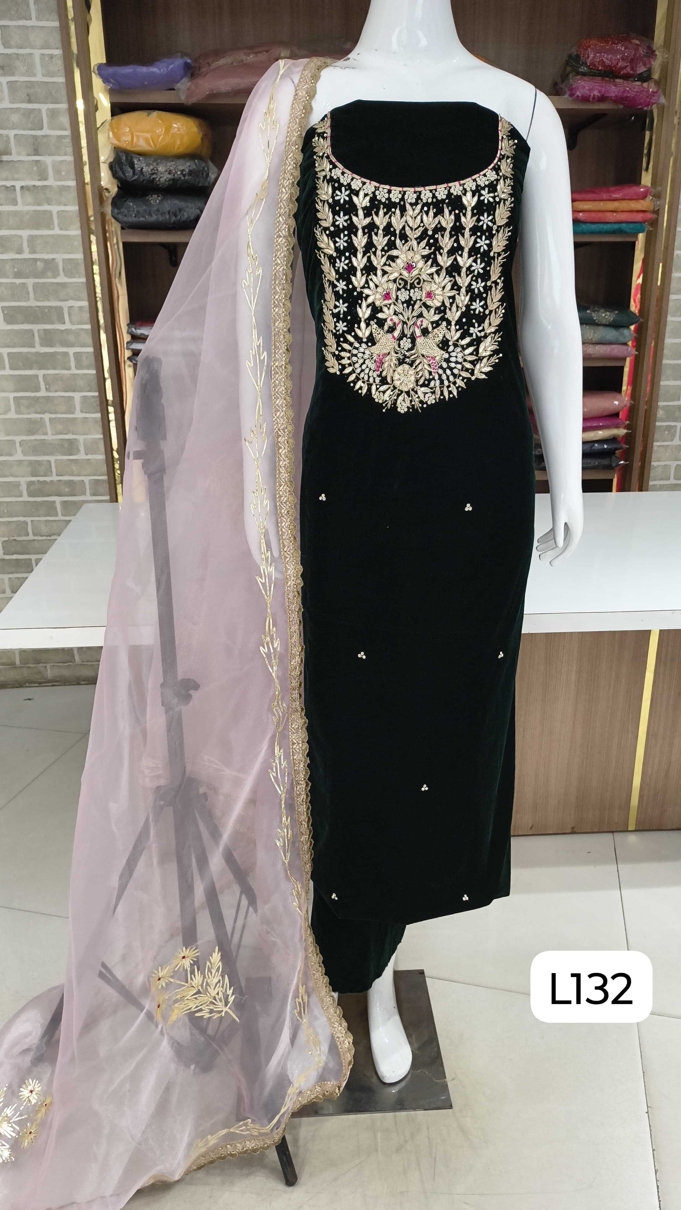 Velvet party wear suits