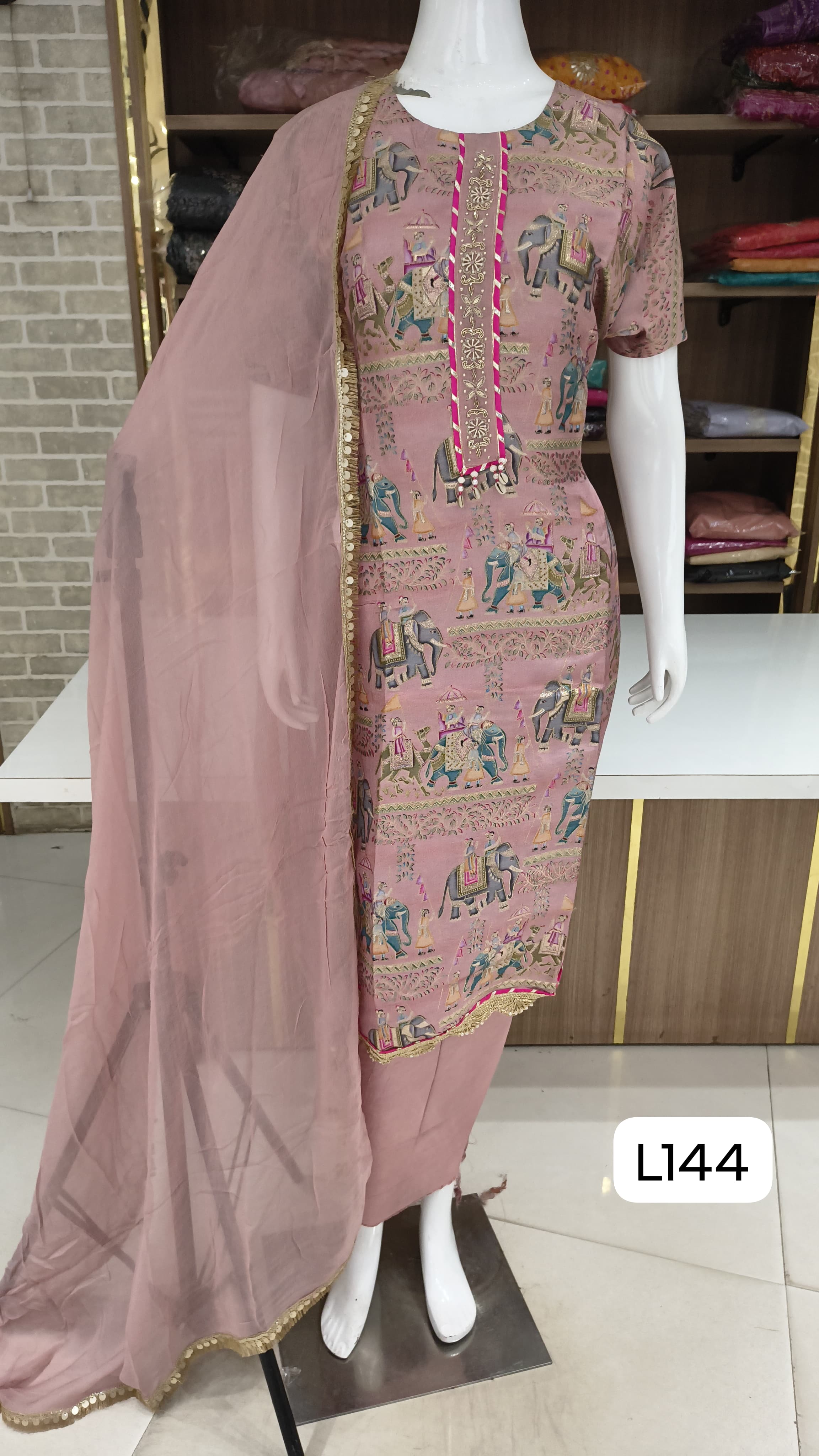 Banarsi silk suits