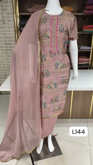 Banarsi silk suits