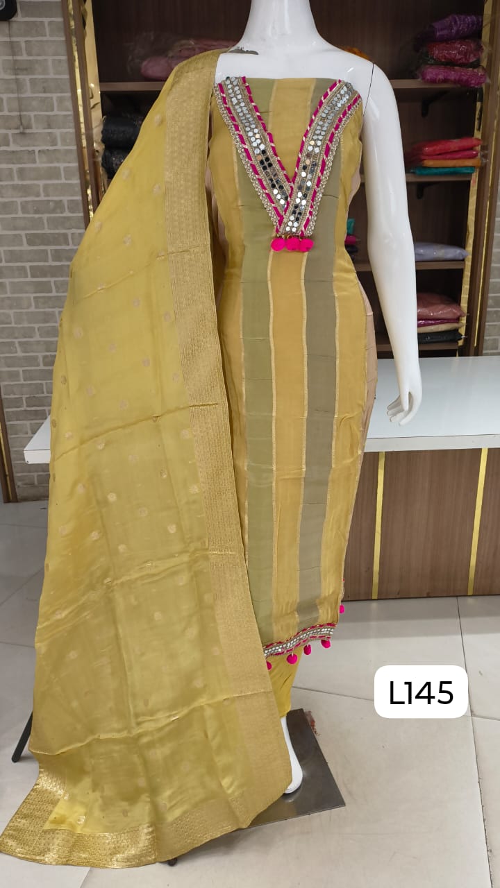 Soft silk beautiful party wear suits 