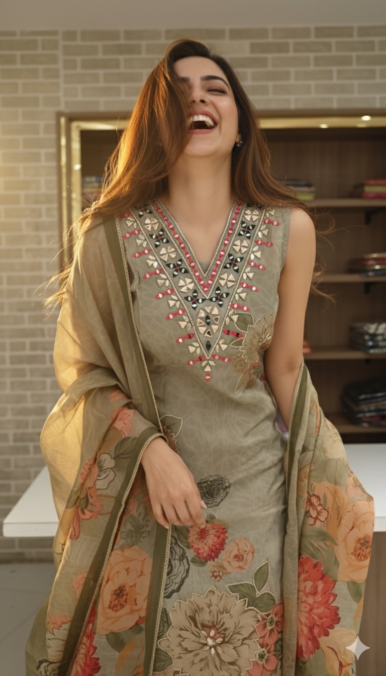 Pakistani lawn suits