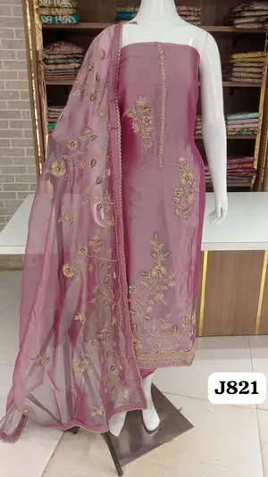 Premium khajoor silk suits