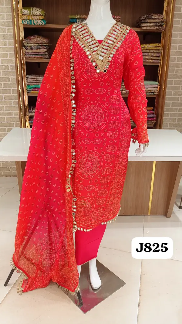 Soft silk party wear suits