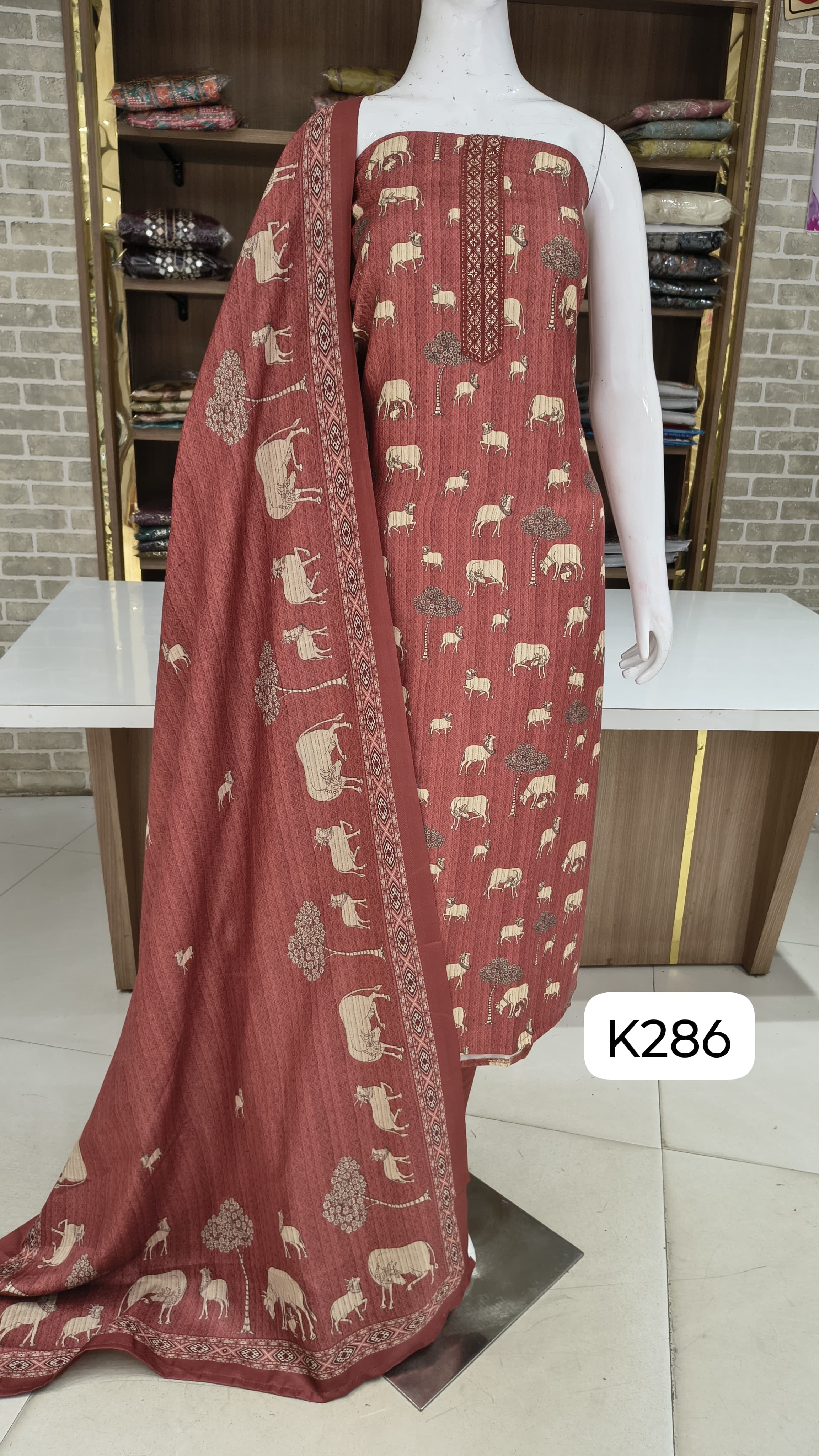 Woolen pashmina pure suits