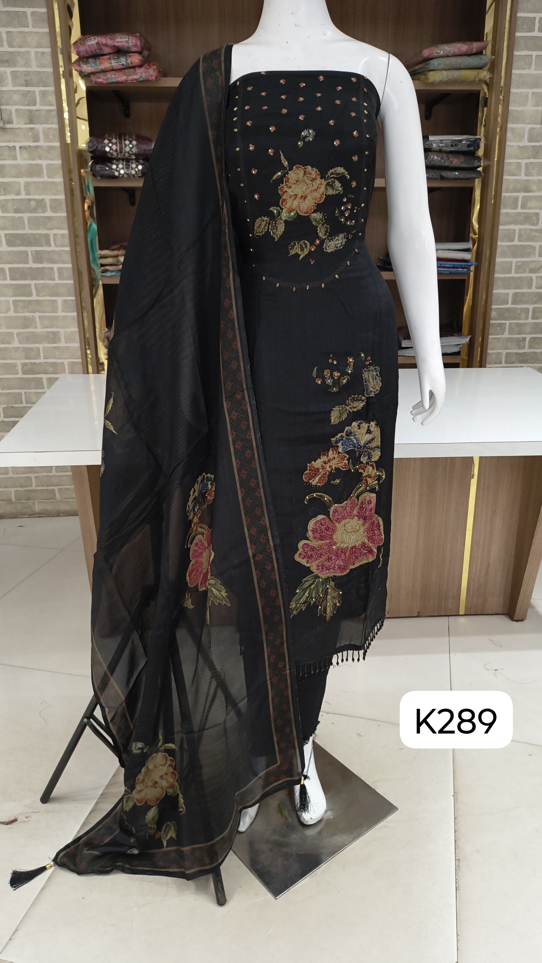 Soft silk party wear suits