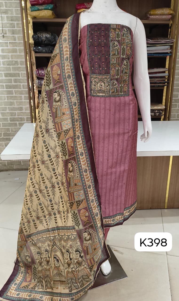 Maheshwari silk suits party wear 