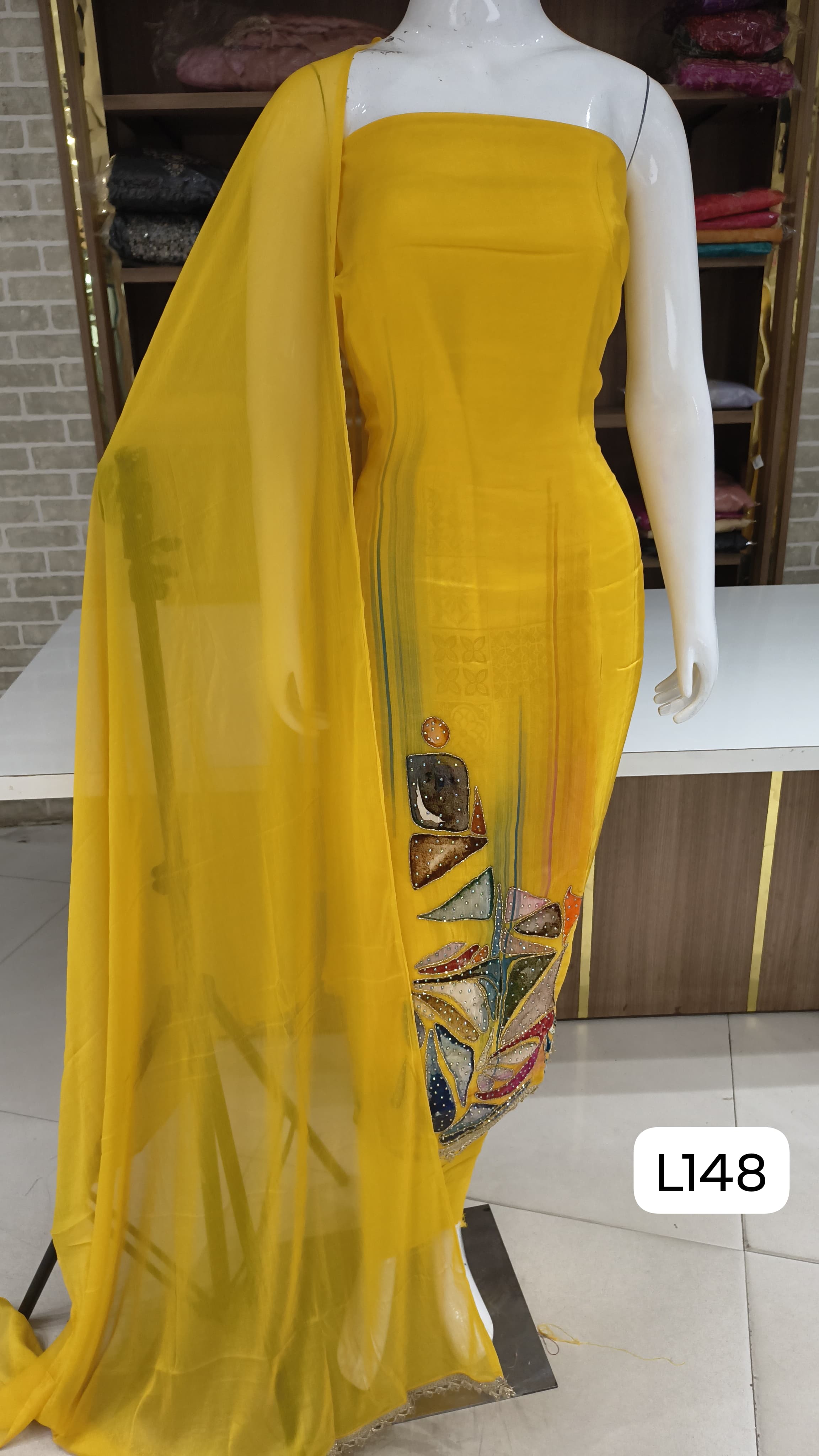 Soft silk party wear suits