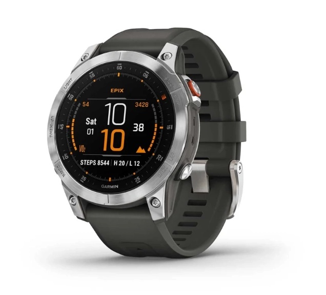 epix™ (Gen 2) - Standard Edition | 47 mm Slate Steel with Black Band