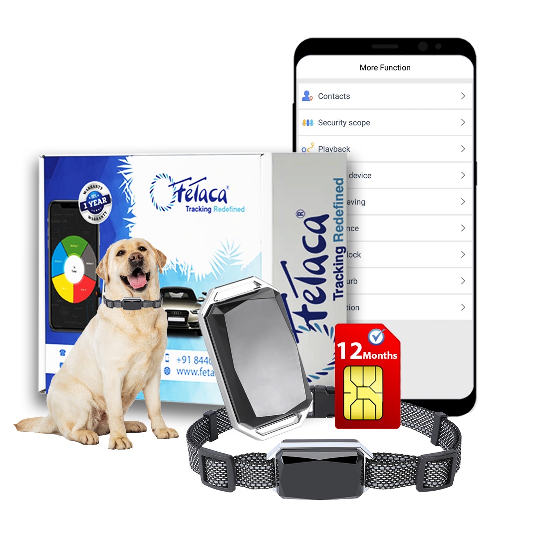 FeTaca® New Smart 4G Waterproof Pet GPS Tracker
