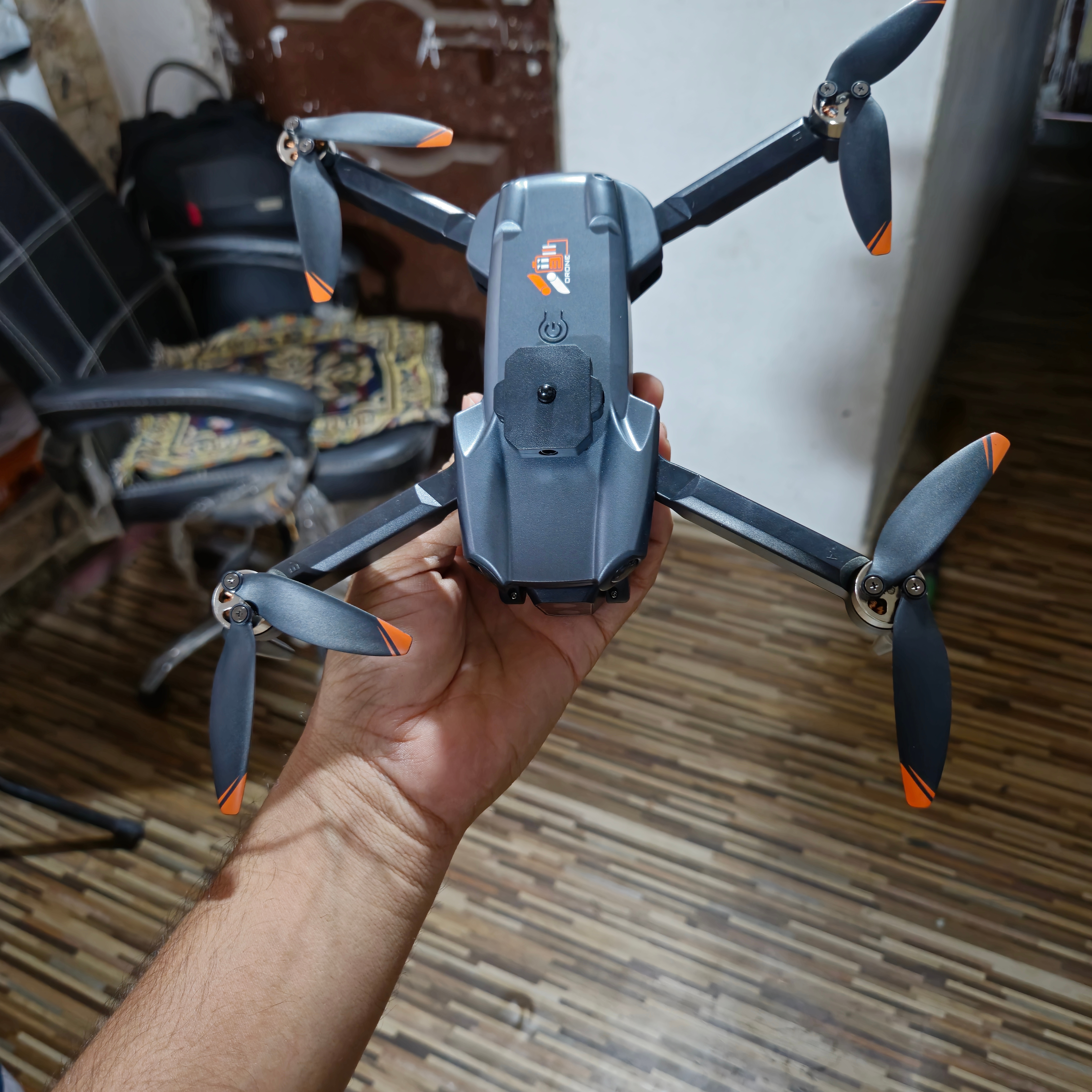 S119 Dual Camera Brushless Motor Aircraft Optical Flow Positioning Folding RC Drone