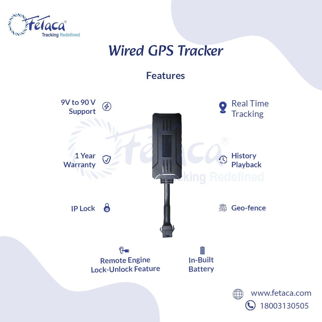 G109 Wired GPS Tracker | AI-Powered Vehicle Security | Live Tracking & Anti-Theft Alerts | Engine Control | 1-Month SIM & Software Included