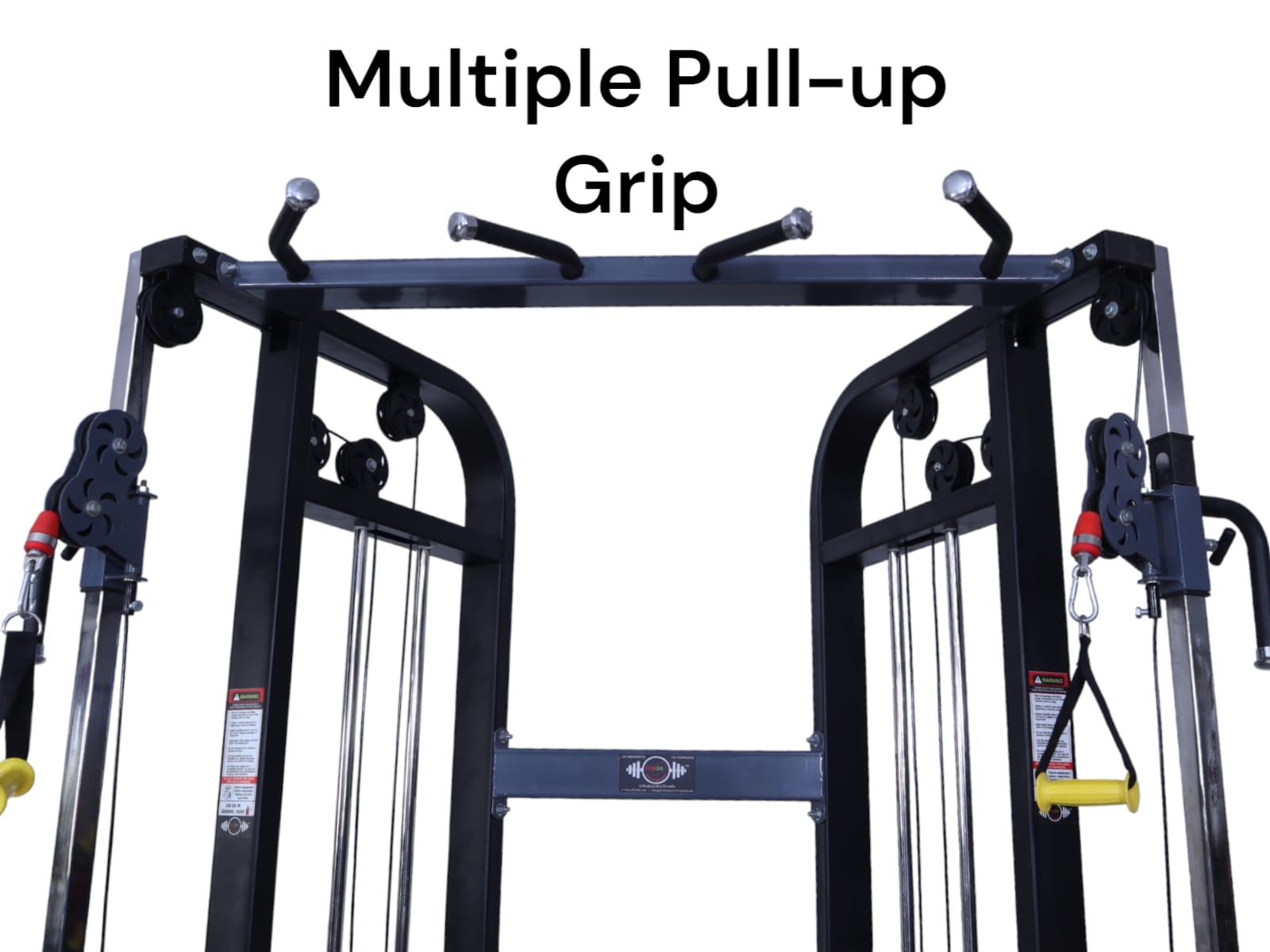 Functional Trainer with Power Rack Model Jumbo 100 kg Iron Weight Stack (Iron Weight)