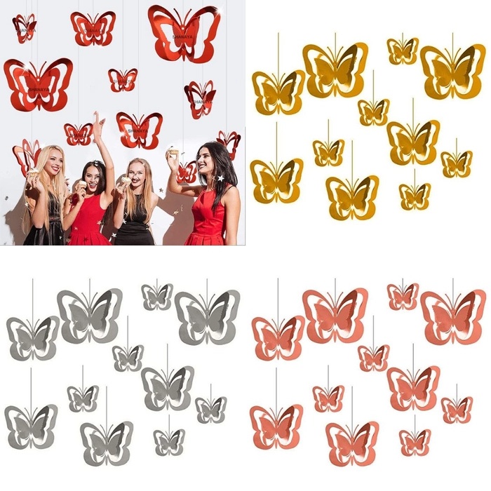 3D Butterfly Hangings