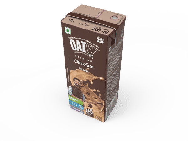 OATEY Premium Chocolate Oat Milk: Pack of 8 (1.6 L) | Chocolate Plant based Vegan Milk