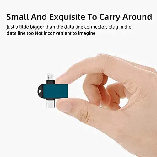 Flixx 2-in-1 OTG Adapter with Micro USB & Type-C Ports