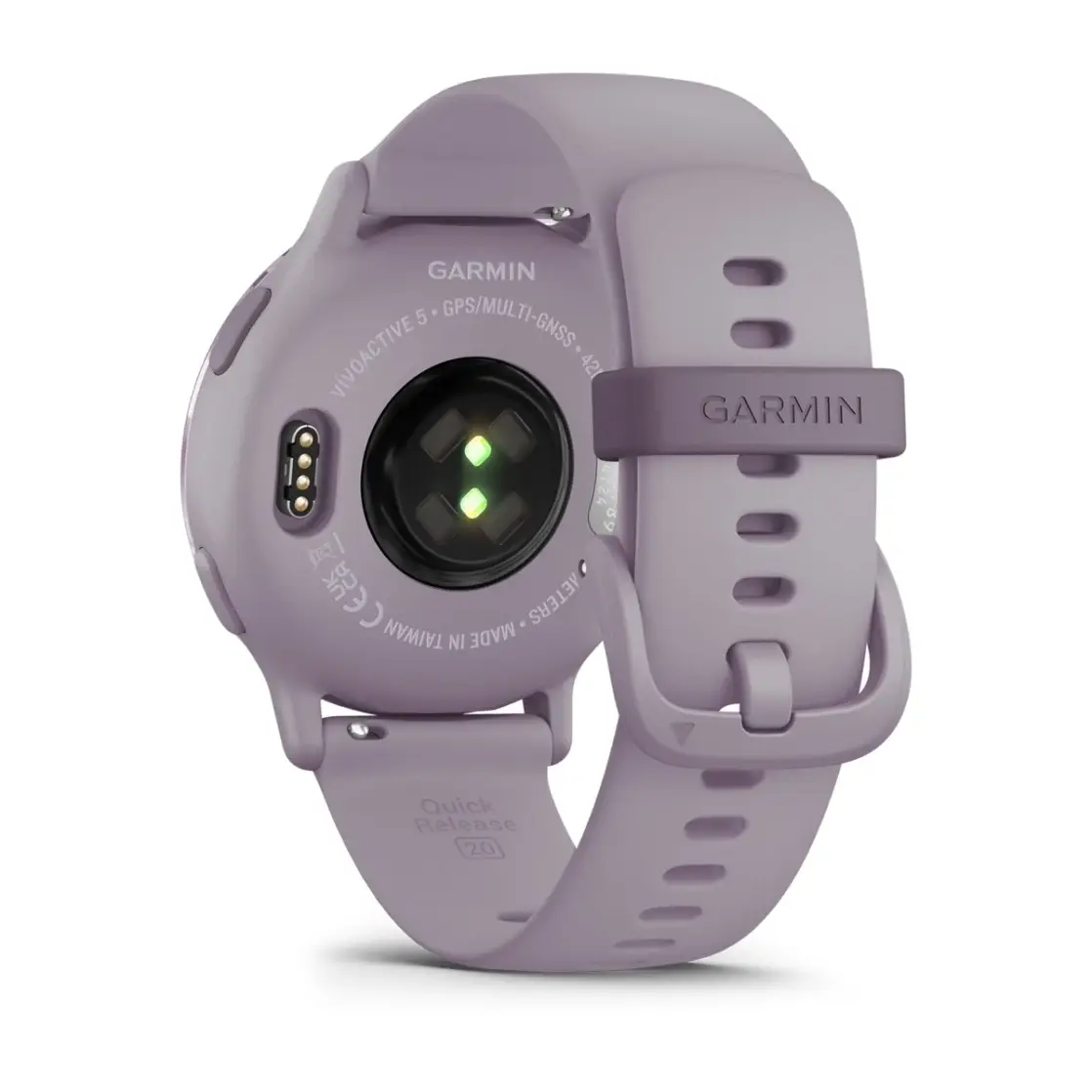 vivoactive® 5 Metallic orchid Aluminium bezel with orchid case and silicone band
