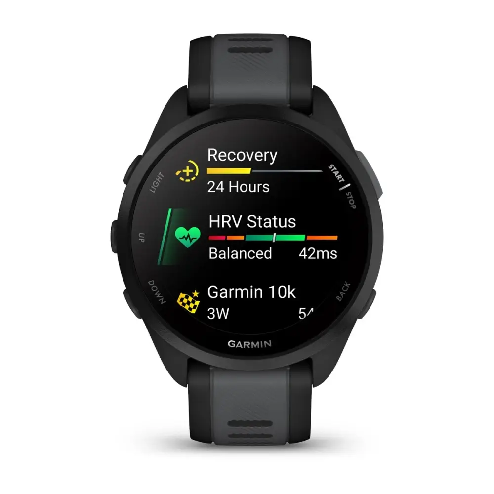 Forerunner® 165 Music Black/Slate grey