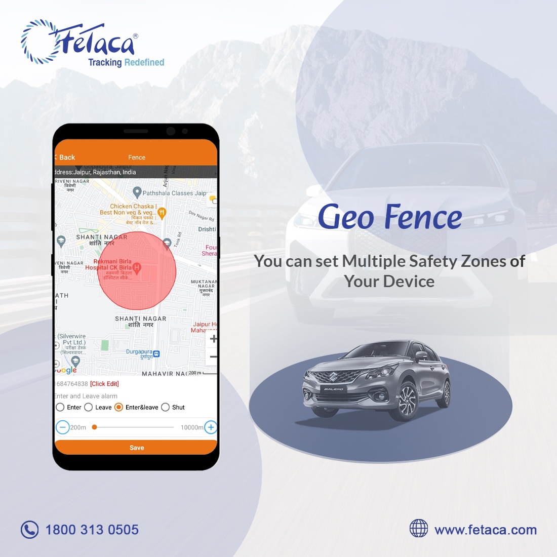 GPS Tracking Device: 4G Wired GPS Tracker for Cars and Bikes with Fuel Sensor & SOS Alarm