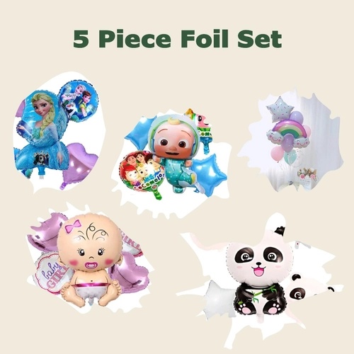 5 Piece Foil Set