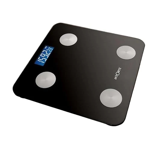LA FORTE Smart Digital Weighing Scale, Measure 12 Body Metrics, Bluetooth & App Connectivity