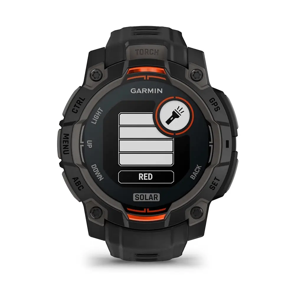Instinct 3 – 45 mm, Solar Black with black band
