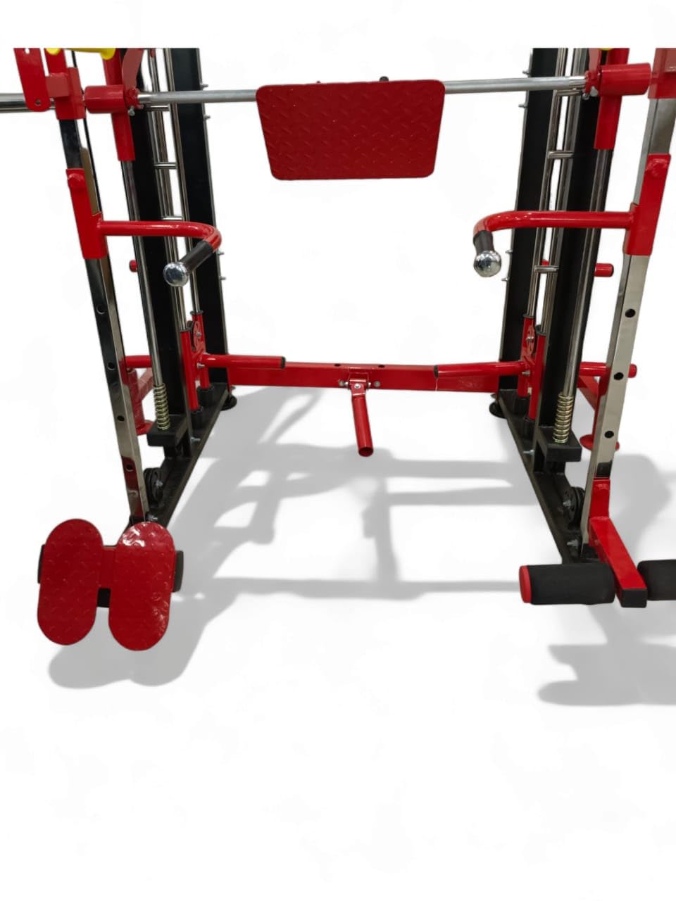 FUNCTIONAL TRAINER WITH SMITH MACHINE PLATE LOADED