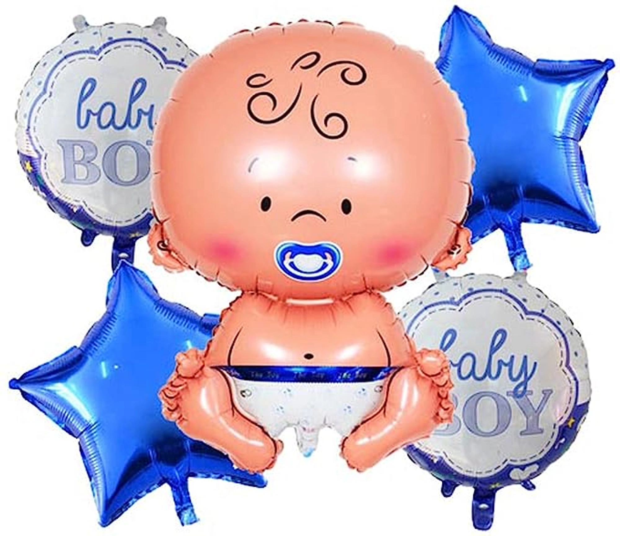 Baby Boy 5 Piece Set Foil