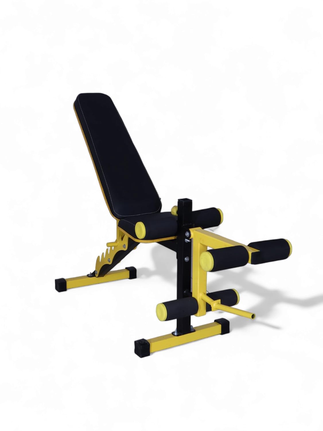 GYM24 6IN1 ADJUTABLE BENCH INCLINE,DECLINE,FLAT, LEG EXTENSION, LEG CURL, PREAHER CURL