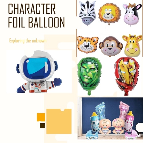 Character Foil Balloons