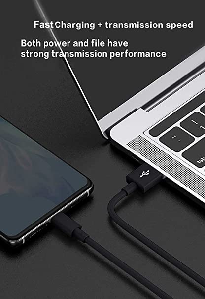 La'forte Type C Data & Charging Cable Pack of 02 Pcs