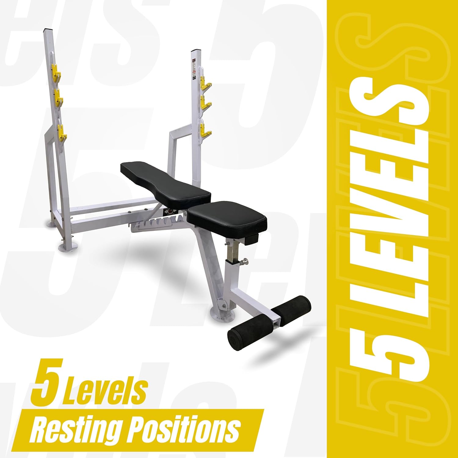 Gym24 Heavy Duty Commercial Adjustable Olympic Bench With Incline Decline Flat option