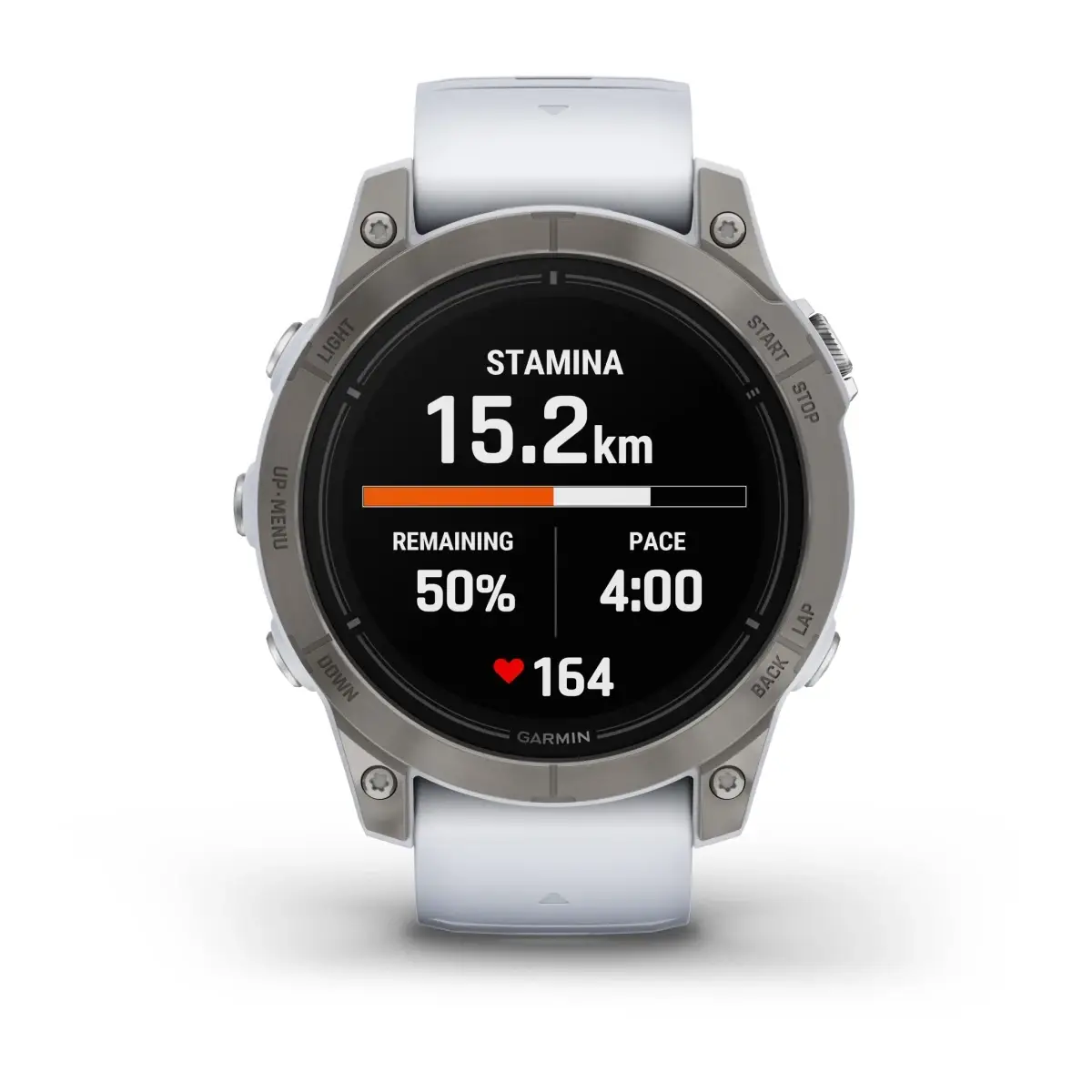 epix™ Pro (Gen 2) – Sapphire Edition | 47 mm Titanium with Whitestone Band