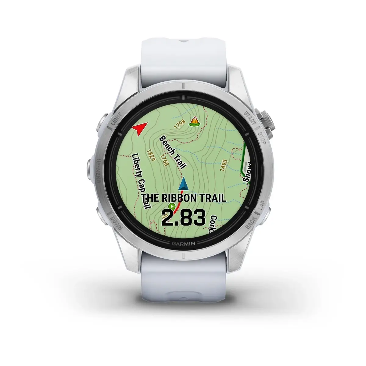 epix™ Pro (Gen 2) – Standard Edition | 42 mm Silver with Whitestone Band