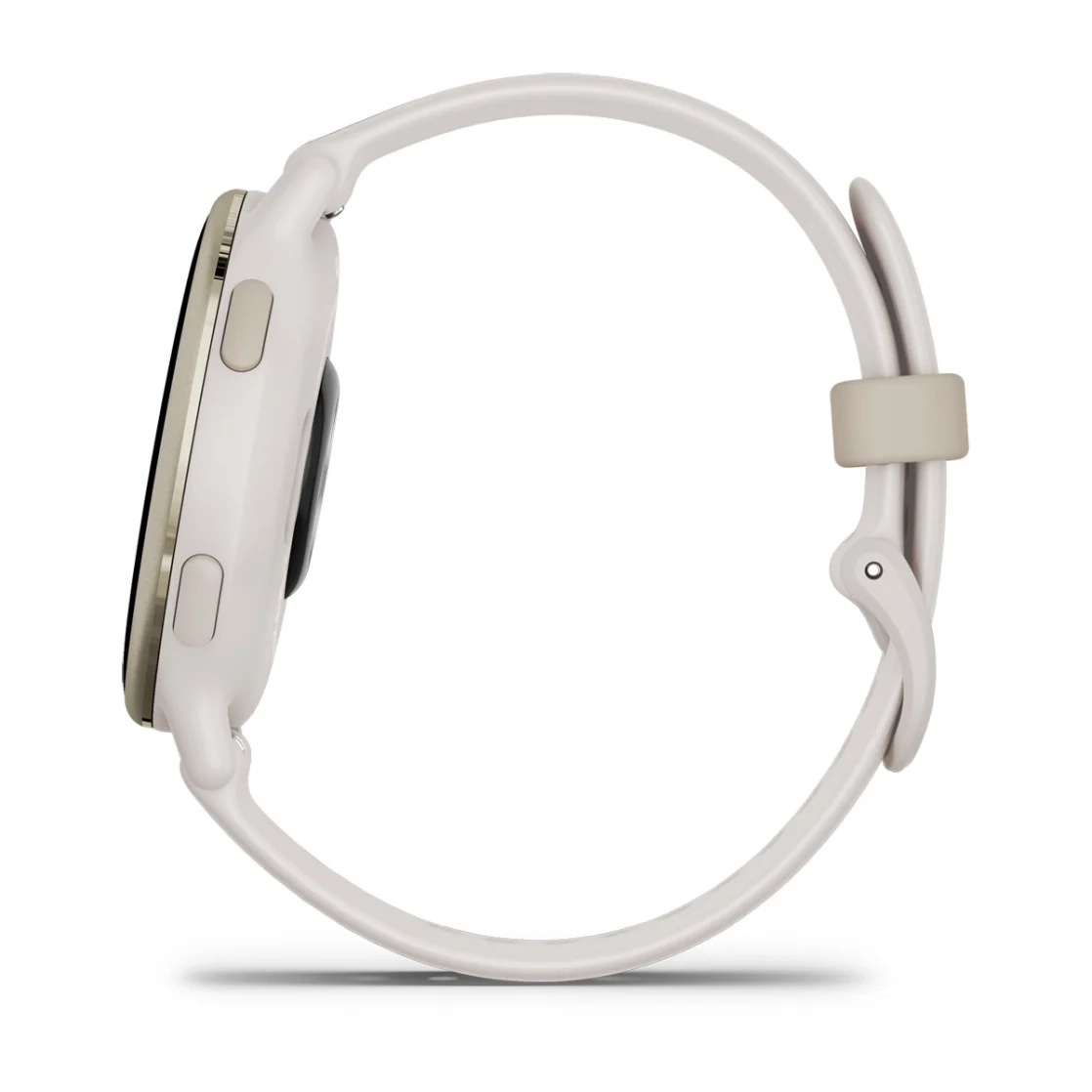 vivoactive® 5 Cream gold aluminium bezel with ivory case and silicone band