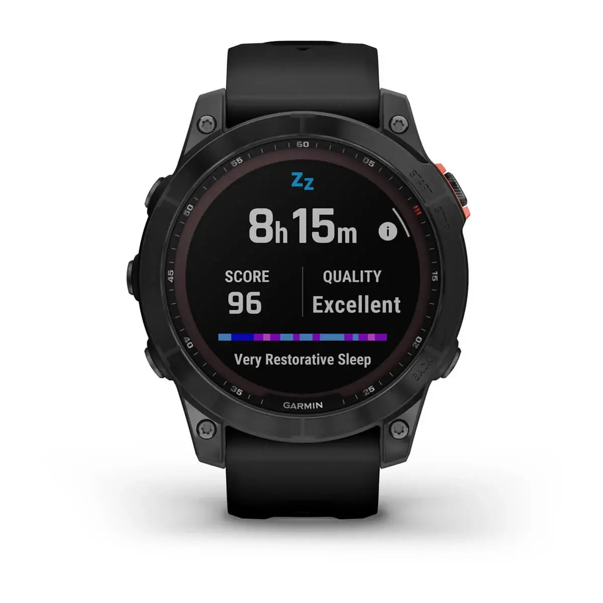 fenix® 7 – Solar Edition Slate grey with black band