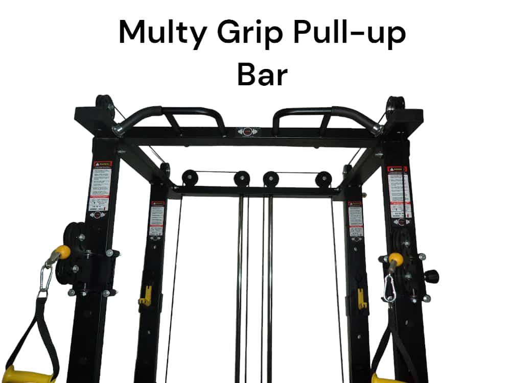 Functional Trainer with Power Rack Model Jumbo 80 kg pvc Weight Stack