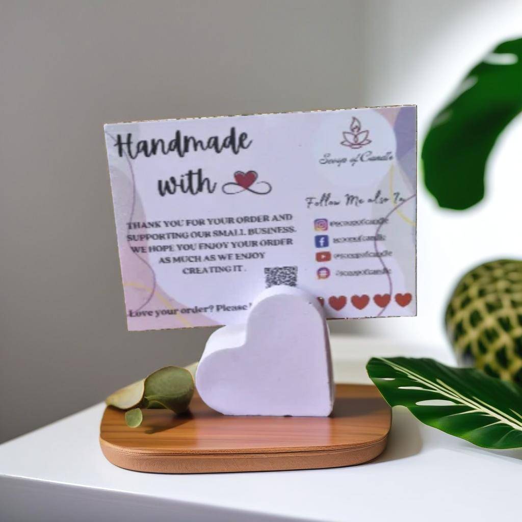 Heart-Shaped Photo Holder