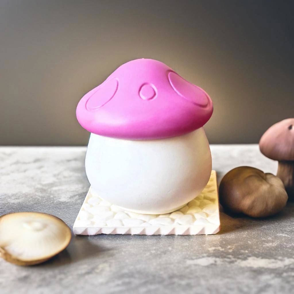 Mushroom Container with Cap – Cute & Functional Storage for Home, Gifts, and Decor