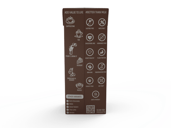 OATEY Premium Caramel Coffee Oat Milk: Pack of 8 (1.6 L) | Plant-Based Vegan Milk