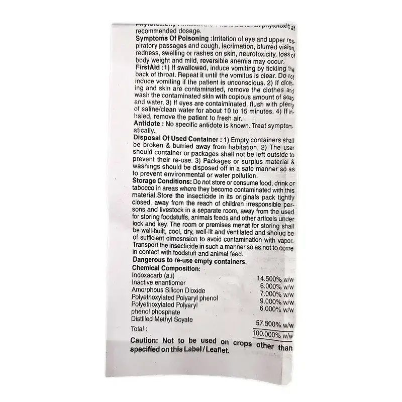 Adama Doxagan Insecticide (Indoxacarb 14.5% SC)