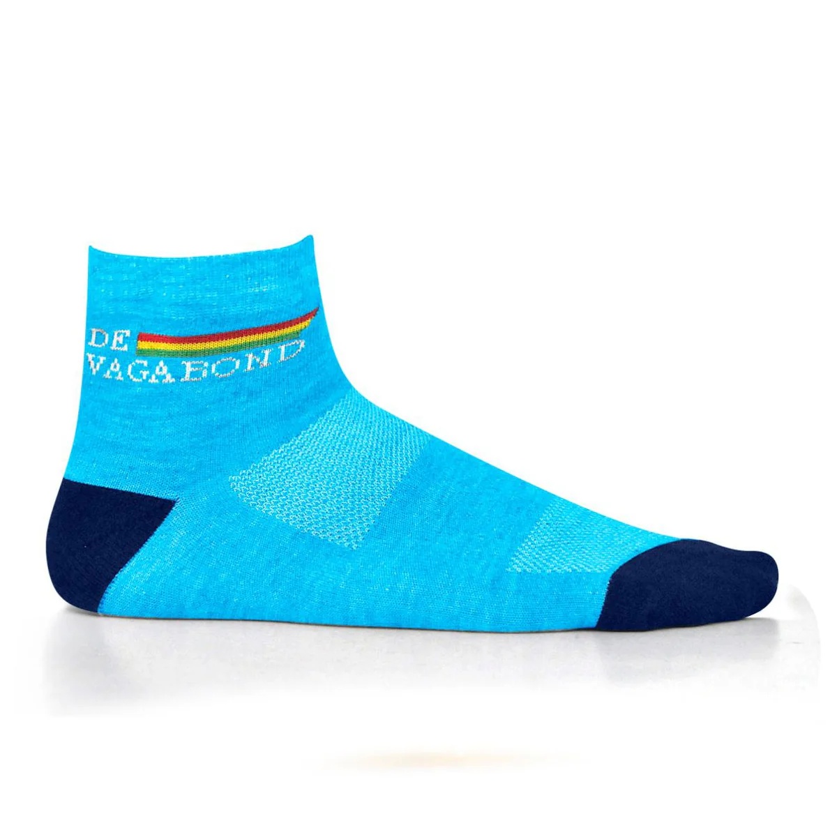 Casual Unisex Ankle Length Socks (Pack of 3) Sky Blue 