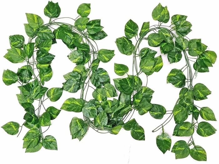 Artificial Money Plant Creeper (Pack Of 12 Strings) 