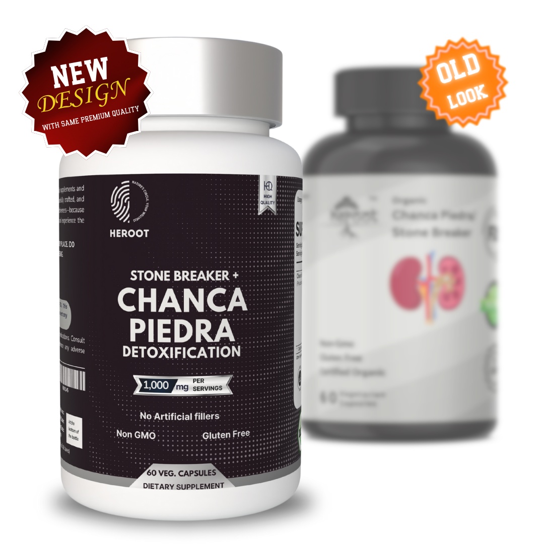 Chanca Piedra 500 mg 60 Capsules | Supports Healthy Liver & Kidney, Stone Breaker