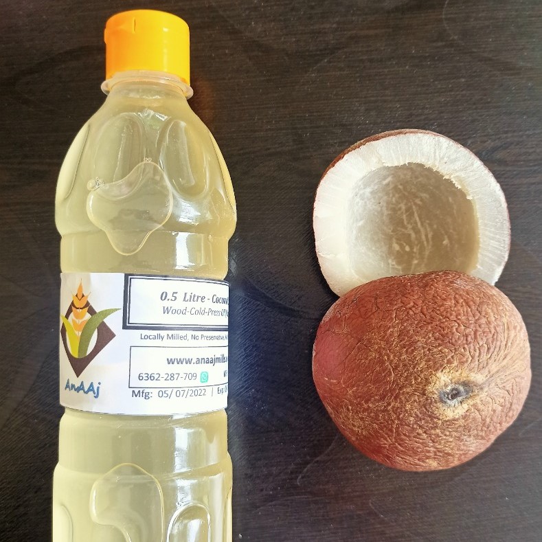 Coconut oil (wood pressed)